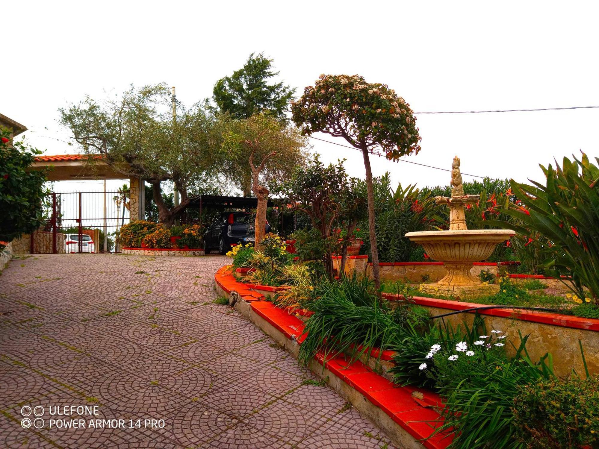 Stanza In Villa Con Giardino Vista Mare Cefalù Exterior foto