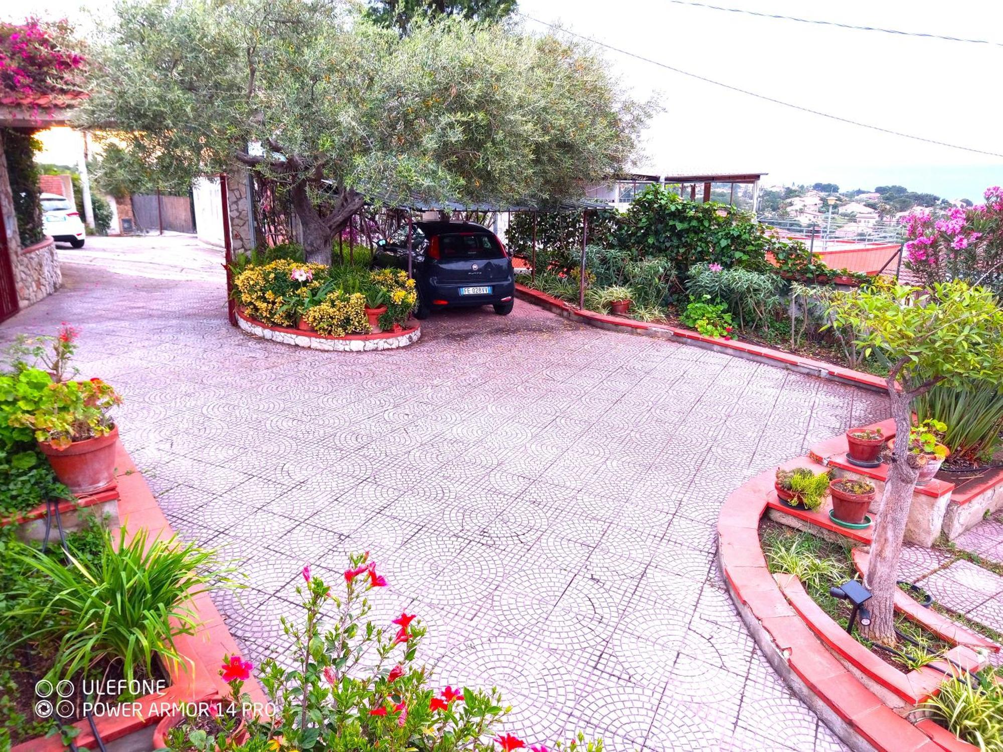Stanza In Villa Con Giardino Vista Mare Cefalù Exterior foto